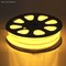 Гибкий неон, 12*24мм, 10 м, LED/м-80-220V, ЖЕЛТЫЙ - фото 13828