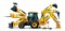 Экскаватор - погрузчик JCB - фото 4031