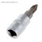 Головка торцевая с битой "TUNDRA premium" 1/4", PZ1, CrV 1123587 - фото 8303